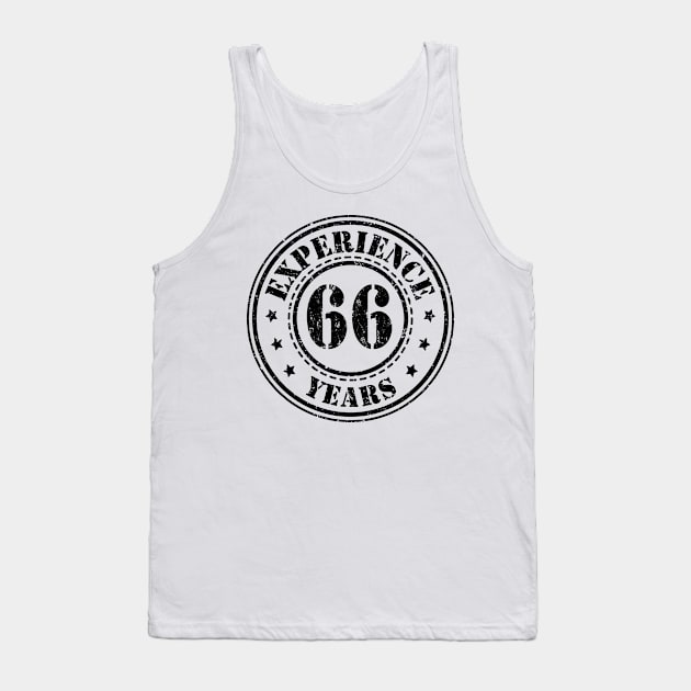 Gift ideas for the 66th birthday experience Tank Top by HBfunshirts